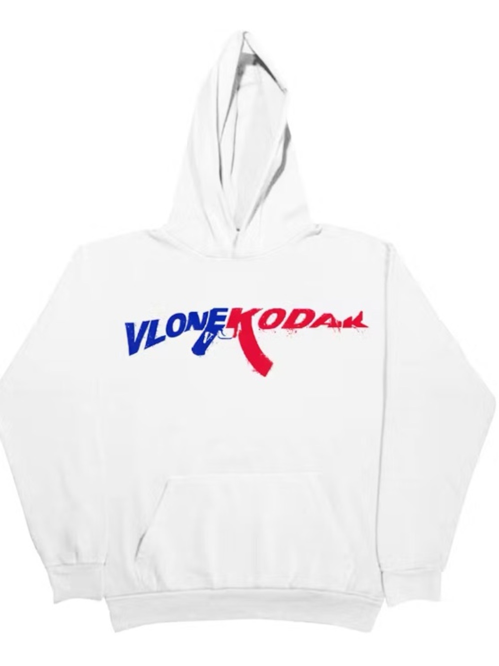 VLONE White Hoodie kodak